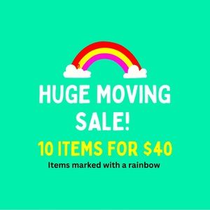 Huge moving sale!